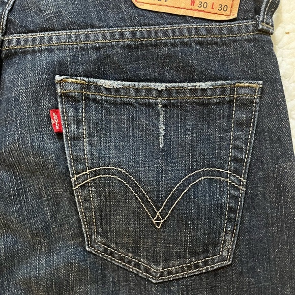 Levi’s Men’s 514 Slim Straight Jeans Size 30x30 - Picture 10 of 12